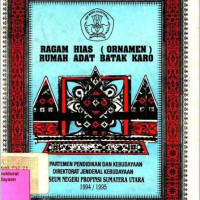 Image of Ragam hias (ornamen) Rumah adat batak karo