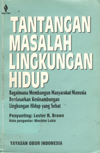 Image of Tantangan Masalah Lingkungan Hidup